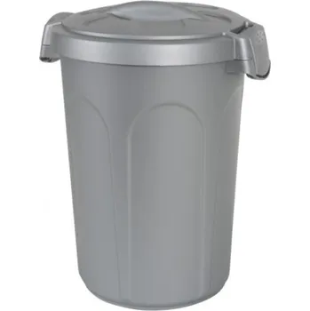 box na krmivo Stefanplast Kontejner na suché krmivo stříbrný