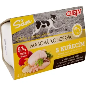 Krmivo pro psa Chejn Sam kuřecí 415 g