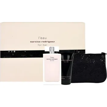 Narciso Rodriguez For Her EDT, 50 ml + tělové mléko 50 ml + kosmetická taška