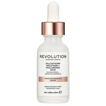 Péče o oční okolí Revolution Skincare 5 % Caffeine Solution + Hyaluronic Acid 30 ml