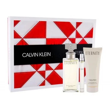 Calvin Klein Eternity W EDP, 100 ml + EDP 10 ml + tělové mléko 100 ml