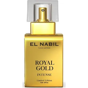 Unisex parfém ROYAL GOLD INTENSE - dámská a pánská parfémová voda El Nabil - 15ml