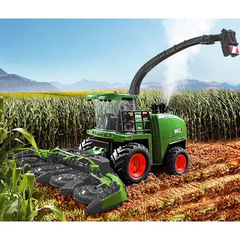RC model ostatní IQ models Kombajn sklízecí řezačka na kukuřici 1:24 černozelená