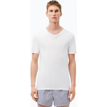 Pánské tričko Pánské tričko Lacoste TH3374 3-pack white