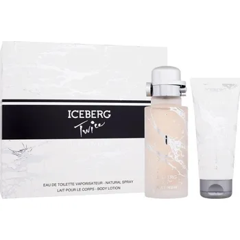 Dámský parfém Iceberg Twice Platinum Dárková sada EDT 125 ml a tělové mléko 100 ml