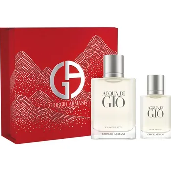 Giorgio Armani Acqua di Gio M EDT, plnitelný flakon 100 ml + plnitelný flakon EDT 30 ml
