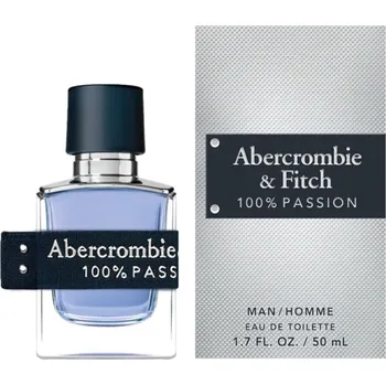 Pánský parfém Abercrombie + Fitch 100% Passion toaletní voda pro muže 50 ml